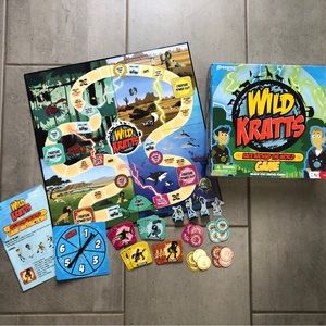 Wild Kratts Race Around the World Game, 1st Edition